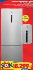 ELECTROLUX LNT6ME46W3 KOMBİ NO FROST BUZDOLABI